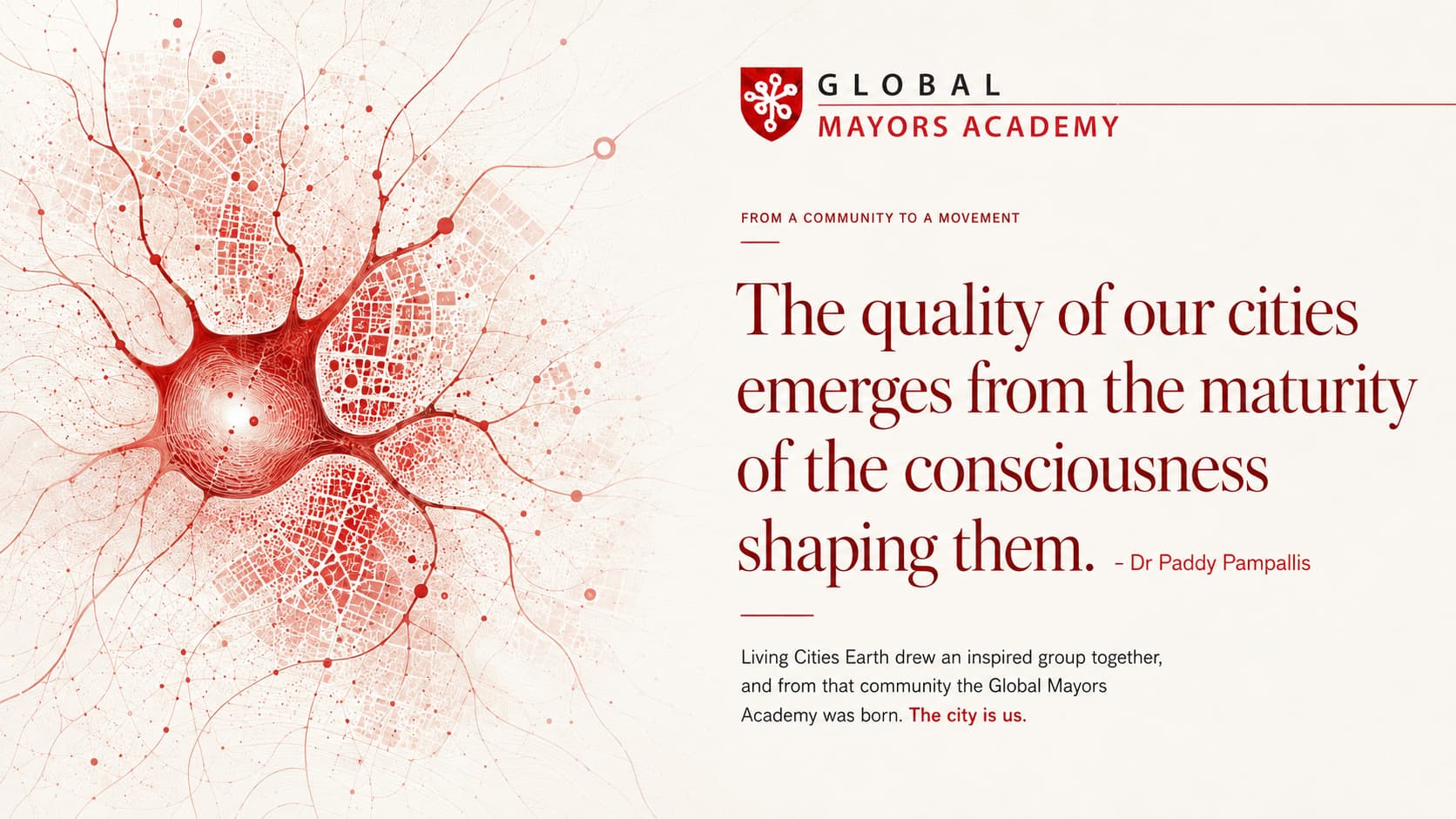 Dr Paddy Pampallis on the quality of cities